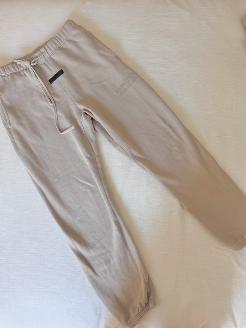 Fear of God Essentials vintage Fleece Sweatpant jogger Mens Medium in ‘Seal’ - Picture 3 of 7
